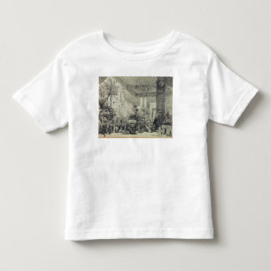 Camiseta Infantil Design do palco para o ato final