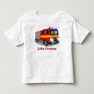 Camiseta Infantil Design legal dos desenhos animados da viatura de