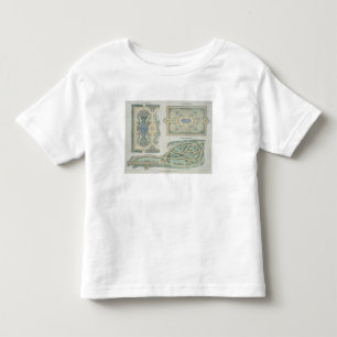 Camiseta Infantil Design para o francês, o inglês inglês e modern