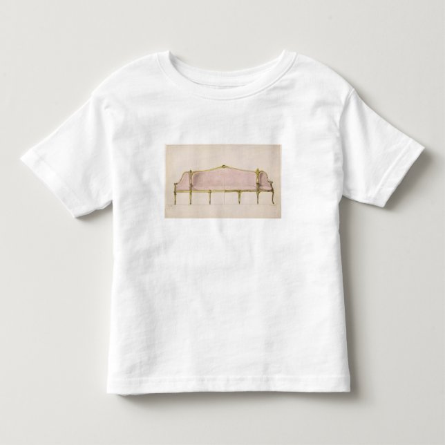 Camiseta Infantil Design para um canapé (Frente)