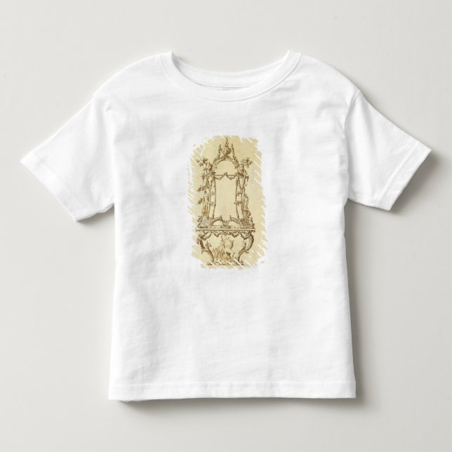 Camiseta Infantil Design para uma mesa de console (lavagem da caneta (Frente)