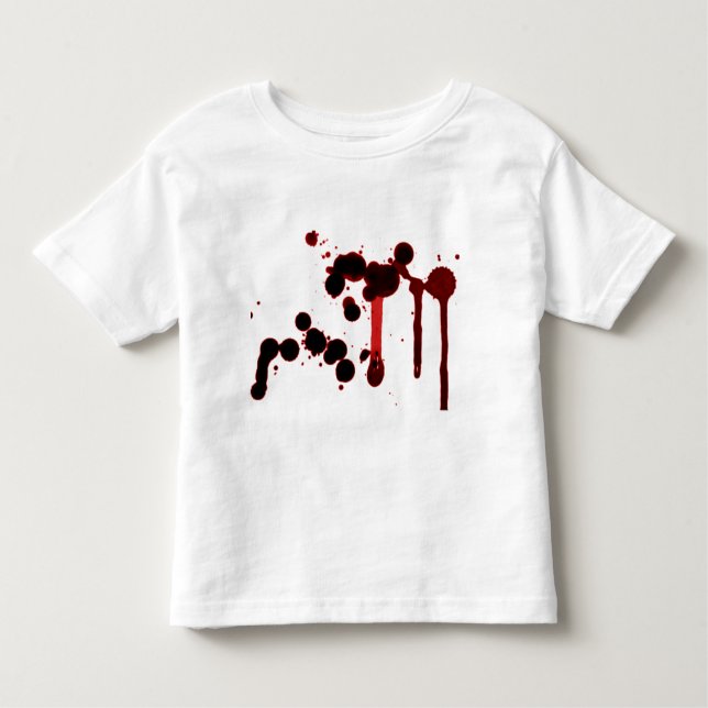 Camiseta Infantil Designer Splatter (Frente)