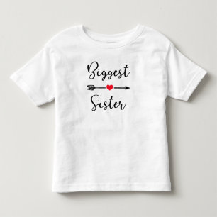 Camiseta Infantil Designs Irmã ~ Irmã Maior
