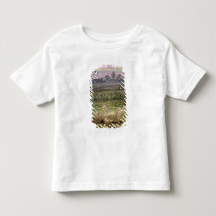 Camiseta Infantil Detalhe da manhã, c.1808-09