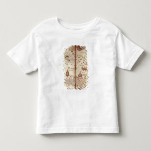 Camiseta Infantil Detalhe de Ásia do Catalan