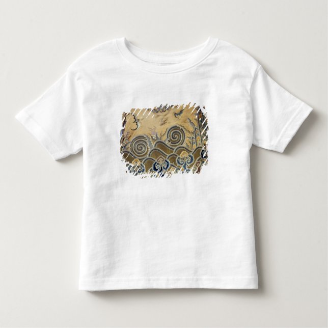 Camiseta Infantil Detalhe de uma veste funerária, dinastia de Qing (Frente)