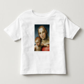 Camiseta Infantil Detalhe de<Virgin and Child>Atribuído a Rapha