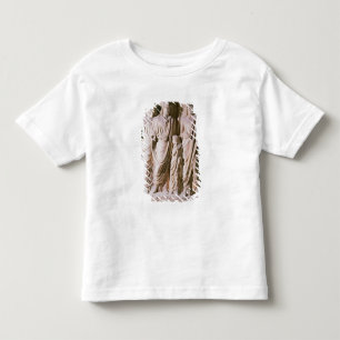 Camiseta Infantil Detalhe do friso que mostra imperadores Hadrian