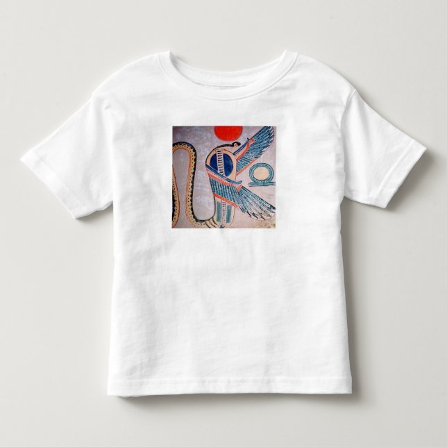 Camiseta Infantil Deus da cobra, egípcio (Frente)