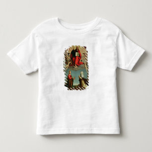 Camiseta Infantil Deus que aparece a St Mary Magdalen e St. Catheri
