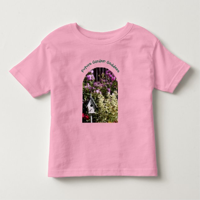 Camiseta Infantil Deusa do Jardim Futura Fofa (Frente)