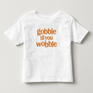 Camiseta Infantil devore até que você balanç