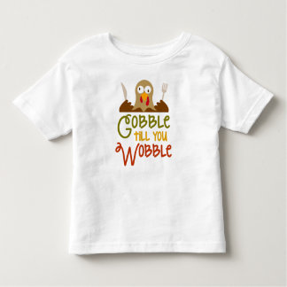 Camiseta Infantil Devore até que você t-shirt da acção de graças do