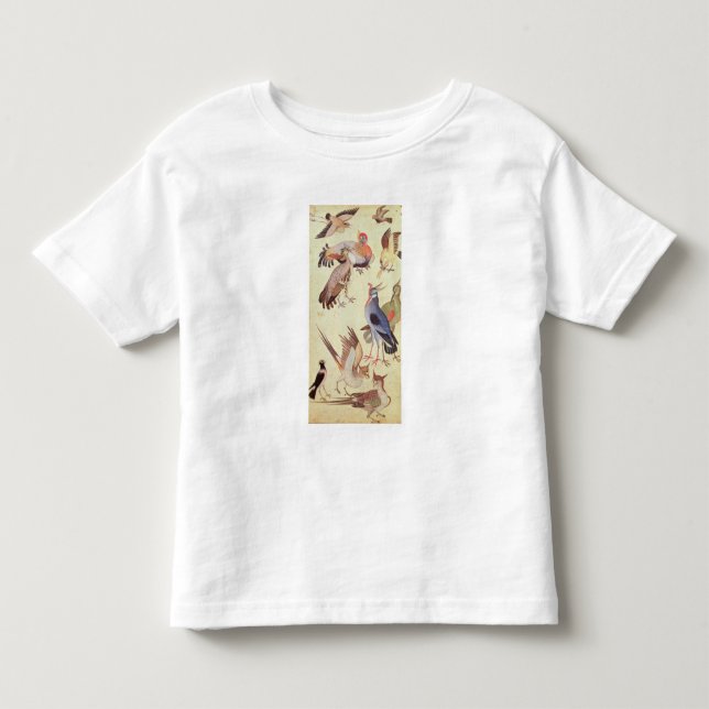 Camiseta Infantil Dez pássaros (Frente)