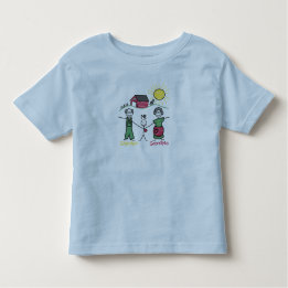 Camiseta Infantil Dia com o dos Avós -