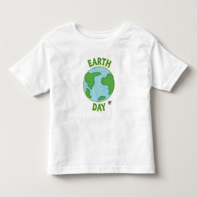 Camiseta Infantil Dia da Terra de Webkinz (Frente)
