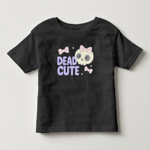 Camiseta Infantil Dia das Bruxas Fofo e Mortal