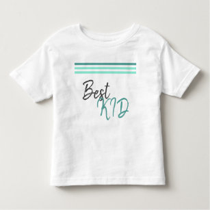 Camiseta Infantil Dia das Mães com Escrita Turquesa de Melhor Crianç