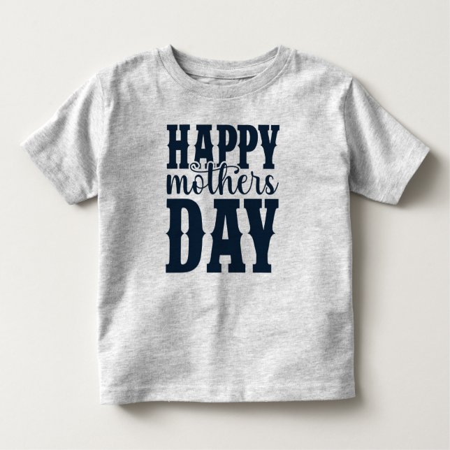 Camiseta Infantil Dia de as mães Feliz-11344 (Frente)