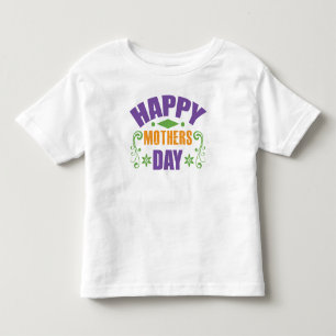 Camiseta Infantil Dia de as mães Feliz-64925