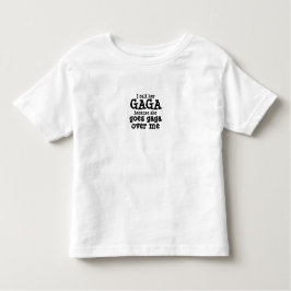 Camiseta Infantil Dia de as mães Gaga Shirt Toddler Vovó