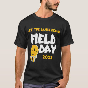 Camiseta infantil Dia de Campo 2023 Vamos Começar