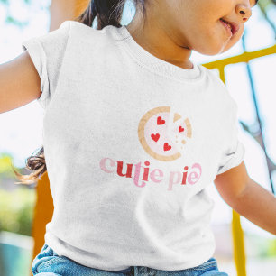Camiseta Infantil Dia de os namorados Cute Kids Cutie Pie