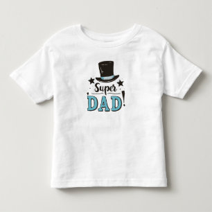 Camiseta Infantil Dia de os pais - Celebração do Super Pai