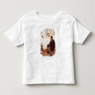 Camiseta Infantil Dia de visita no hospital, 1889