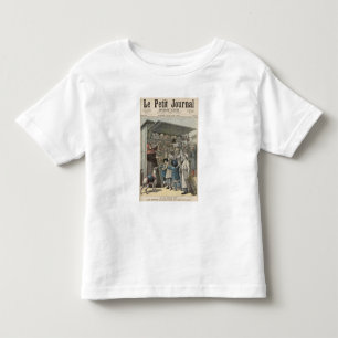 Camiseta Infantil Dia do ano novo em Paris