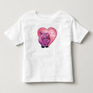 Camiseta Infantil Dia dos namorados do porco