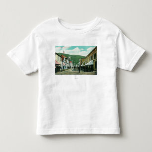Camiseta Infantil Dia ocupado na terceira opinião da rua