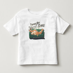 Camiseta Infantil Dia perfeito para se desperdiçar