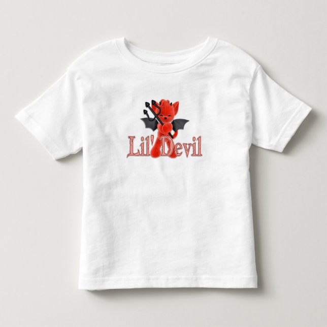 Camiseta Infantil Diabo de Lil (Frente)