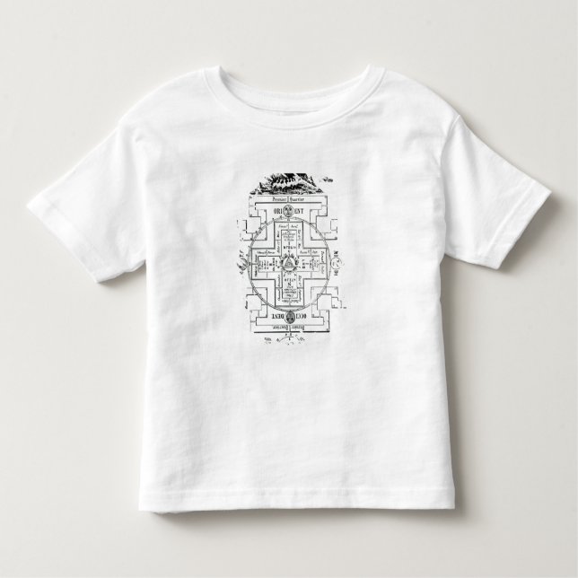 Camiseta Infantil Diagrama Mystical de Solomon (Frente)