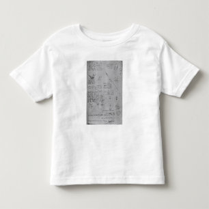 Camiseta Infantil Diagramas astronômicos, do códice
