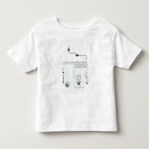 Camiseta Infantil Diagramas das ampolas e dos seus suportes