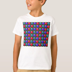Camiseta Infantil Diamantes Brilhantes