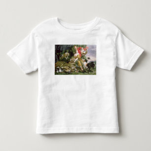 Camiseta Infantil Diana e seus handmaidens após a caça