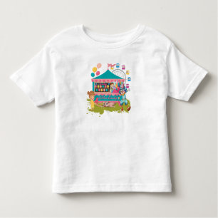Camiseta Infantil Dias da feira de condado do algodão doce