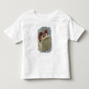 Camiseta Infantil Didi e Pendua que oferecem um hino ao deus de sol