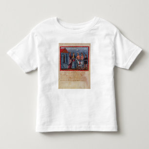 Camiseta Infantil Dido que faz um sacrifício, de Vergilius Vaticanu