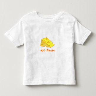 Camiseta Infantil Diga o queijo!