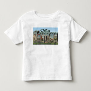 Camiseta Infantil Dillon, Montana - grandes cenas da letra