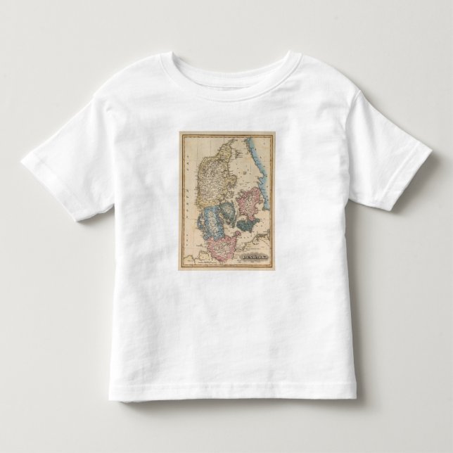 Camiseta Infantil Dinamarca (Frente)