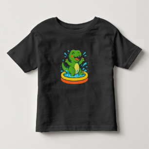 Camiseta Infantil Dino Feliz Splash  