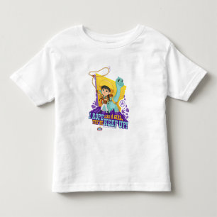 Camiseta Infantil Dino Ranch   Min e Clover