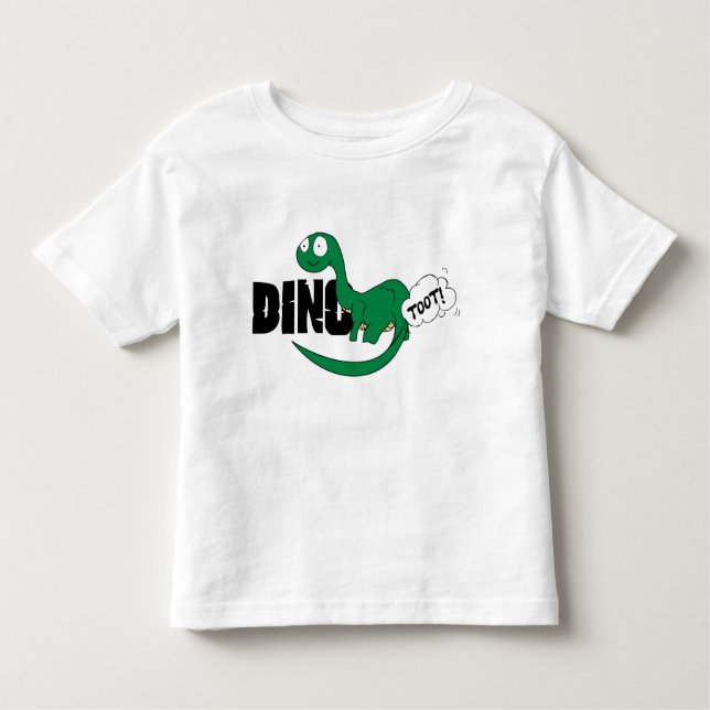 Camiseta Infantil Dino-Toot: Bronto! (Frente)