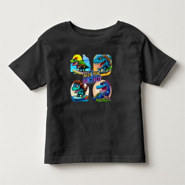Camiseta Infantil dinosaur (Frente)