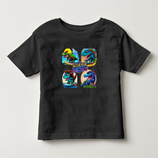 Camiseta Infantil dinosaur  (Frente)